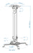 EAN 8433281005686 - TooQ PJ3030TN-B montaje para projector Negro imagen 5