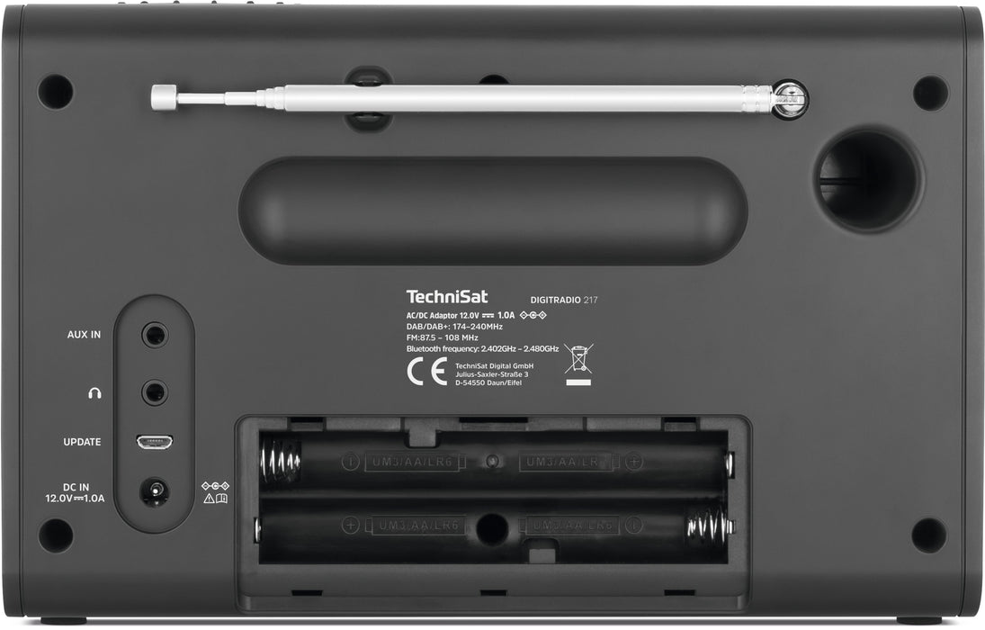 EAN 4019588039988 - TechniSat DIGITRADIO 217 Portátil Analógico y digital Negro imagen 10