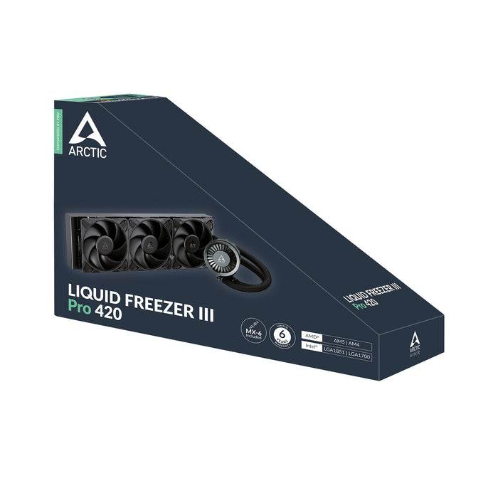 EAN 4895265000348 - ARCTIC Liquid Freezer III Pro 420 Procesador Kit de refrigeración líquida 12 cm Negro 1 pieza(s) imagen 6