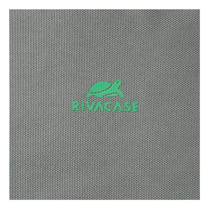 EAN 4260709015712 - Rivacase Gremio mochila City backpack Gris Poliéster, Tereftalato de polietileno reciclado (rPET) imagen 17