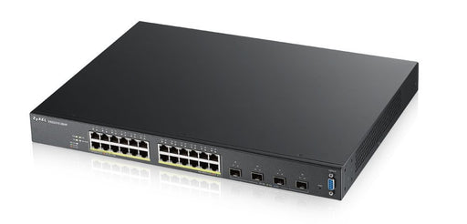EAN 4718937587872 - Zyxel XGS2210-28HP Gestionado L2 Gigabit Ethernet (10/100/1000) Energía sobre Ethernet (PoE) 1U Negro imagen 1
