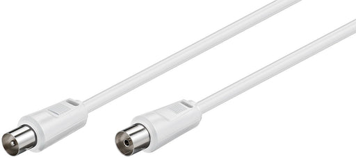 EAN 4040849115110 - Goobay 11511 cable coaxial 2,5 m Blanco imagen 2