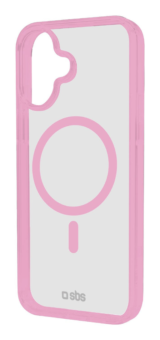 EAN 8018417482335 - SBS TEMAGCOLIP1661P funda para teléfono móvil 15,5 cm (6.1") Rosa, Transparente imagen 1