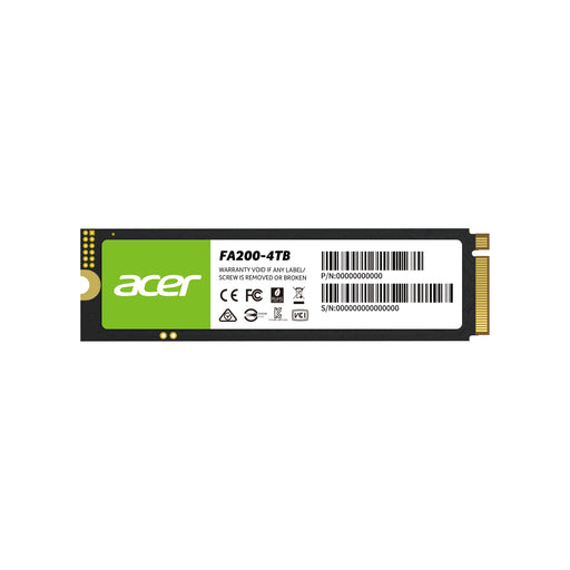 EAN 6955914621435 - Acer FA200 4 TB M.2 PCI Express 4.0 NVMe imagen 1
