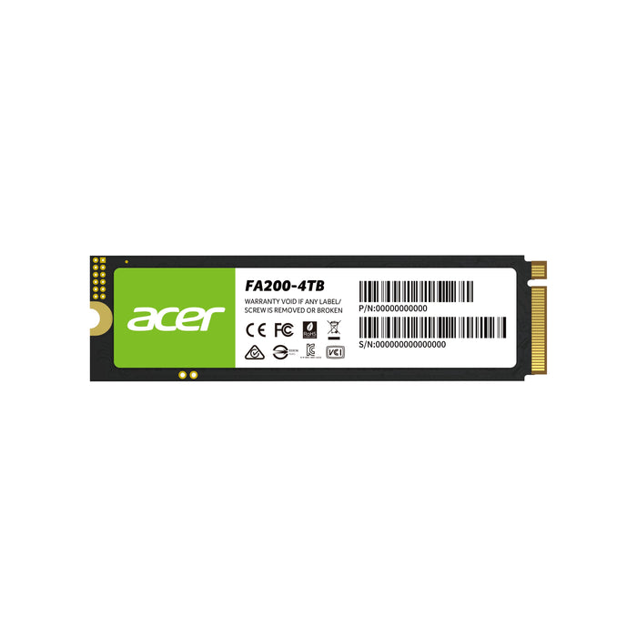 EAN 6955914621435 - Acer FA200 4 TB M.2 PCI Express 4.0 NVMe imagen 1