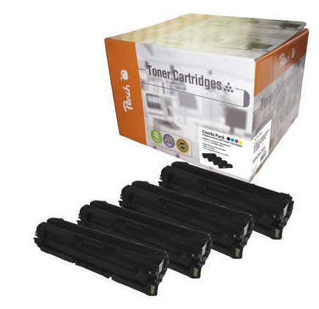 EAN 7640162832830 - Peach 111756 cartucho de tóner 4 pieza(s) Negro, Cian, Magenta, Amarillo imagen 1