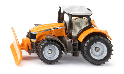EAN 4006874015641 - Siku Massey Ferguson mit Räumschild Modelo a escala de tractor Previamente montado imagen 1