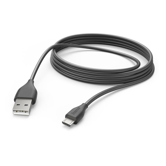 EAN 4047443486912 - Hama 00201588 cable USB USB 2.0 3 m USB A Micro-USB B Negro imagen 1