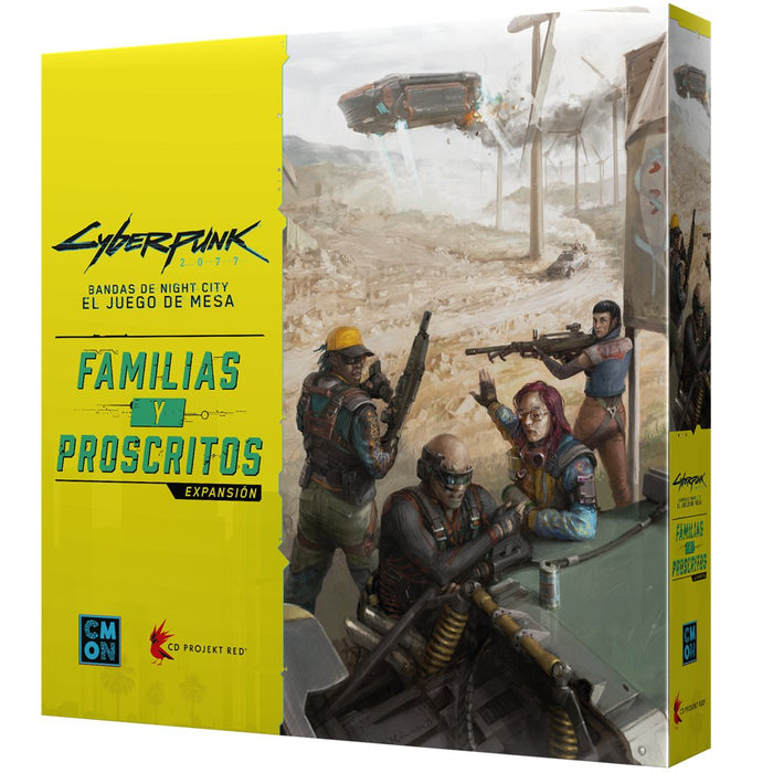 EAN 8435407641549 - Asmodee CPG002ES juego de tablero Cyberpunk 2077: Familias y Proscritos 120 min Juego De Cartas Interpret imagen 1