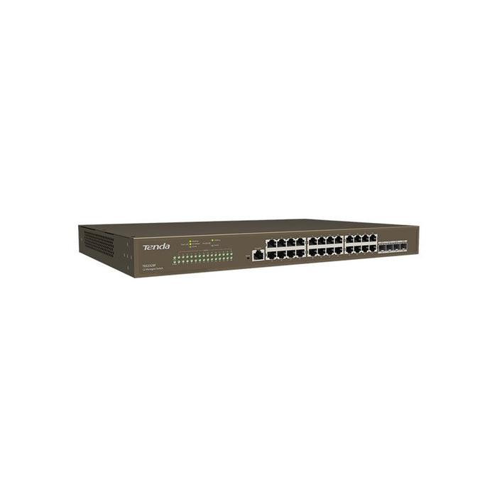 EAN 6932849431902 - Tenda TEG3328F switch Gestionado L2 Gigabit Ethernet (10/100/1000) 1U Marrón imagen 3