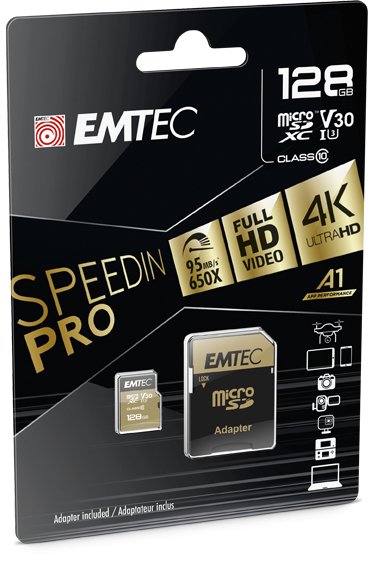 EAN 3126170155399 - Emtec SpeedIN PRO 128 GB MicroSDXC UHS-I Clase 10 imagen 2
