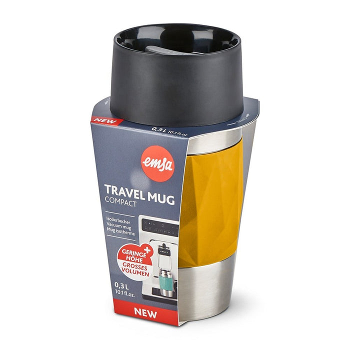 EAN 4009049540498 - EMSA Travel Mug Compact 300 ml Acero inoxidable, Amarillo imagen 9