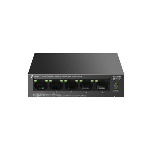 EAN 4895252504545 - TP-Link LiteWave LS105GP switch No administrado Gigabit Ethernet (10/100/1000) Energía sobre Ethernet (Po imagen 1