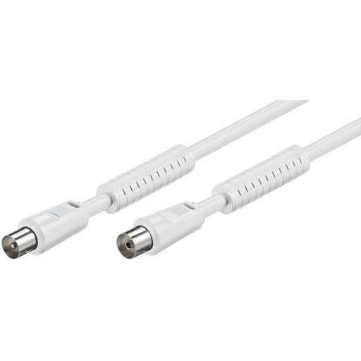 EAN 4040849507250 - Goobay 50725 cable coaxial 5 m IEC Blanco imagen 1