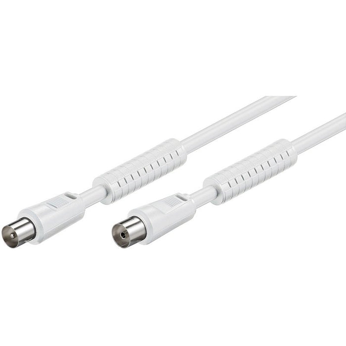 EAN 4040849507250 - Goobay 50725 cable coaxial 5 m IEC Blanco imagen 1