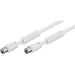 EAN 4040849507250 - Goobay 50725 cable coaxial 5 m IEC Blanco imagen 1