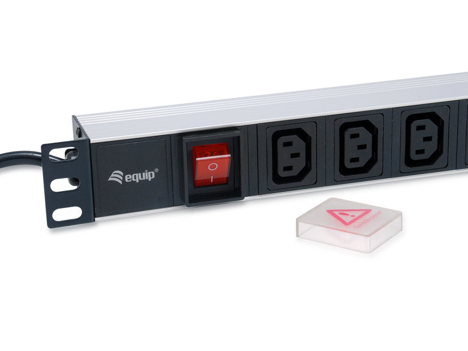 EAN 4015867223086 - Equip 333310 unidad de distribución de energía (PDU) 8 salidas AC 1U Negro imagen 2