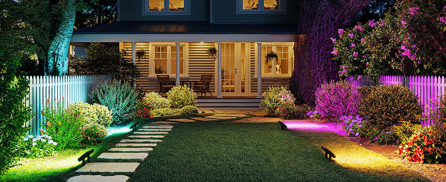 EAN 6974316990550 - Govee H8057 Iluminación inteligente para jardín Wi-Fi/Bluetooth imagen 8