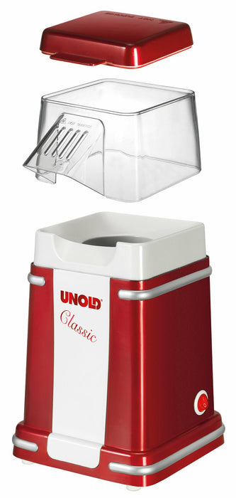 EAN 4011689485251 - Unold Classic palomitas de maiz poppers Rojo, Plata, Blanco 900 W imagen 3