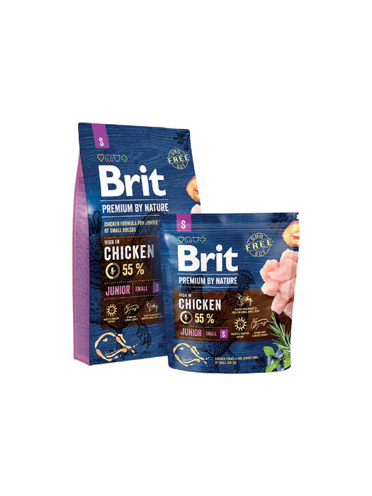 EAN 8595602526246 - Brit Premium by Nature Junior S 8 kg Cachorro Manzana, Pollo, Maíz imagen 1