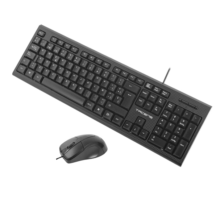 EAN 4718009151727 - Tacens Anima ACP0ES teclado Ratón incluido Oficina USB QWERTY Español Negro imagen 2