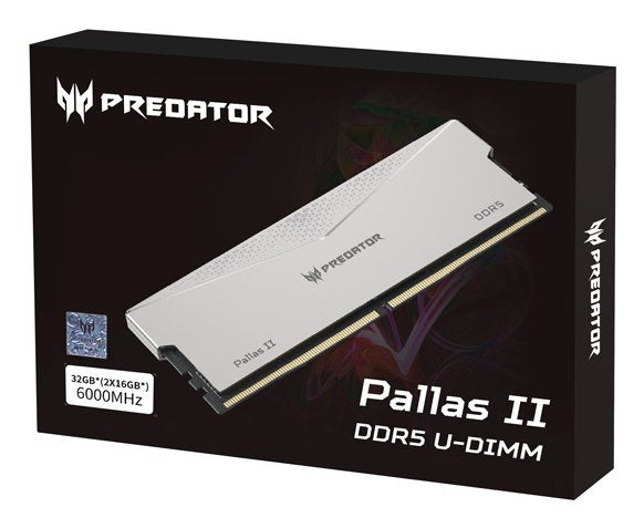 EAN 6955914638983 - Predator PALLASII-32GB-6000-1R8-2XV9 módulo de memoria 2 x 16 GB DDR5 6000 MT/s imagen 10