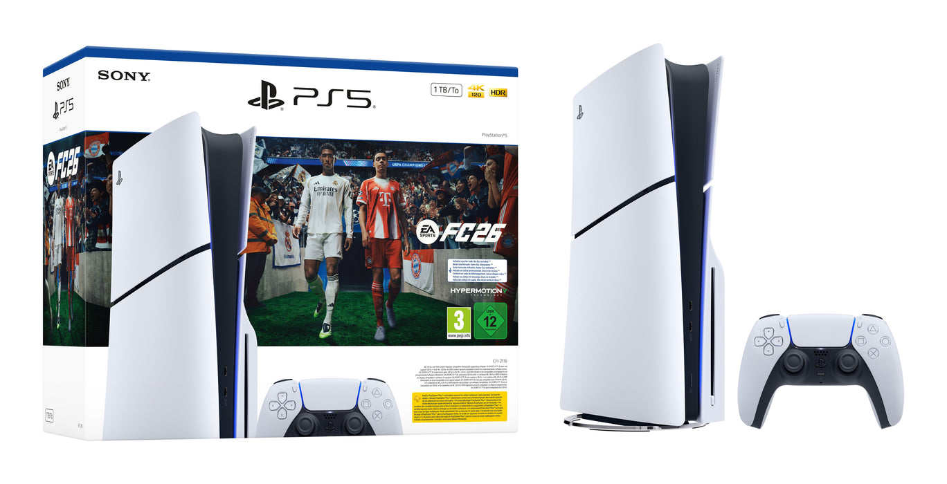 EAN 711719021780 - Sony PlayStation 5 + EA Sports FC 26 Bundle Wifi Negro, Blanco imagen 2