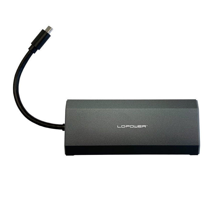 EAN 4260070120244 - LC-Power LC-HUB-C-MULTI-7-M2 hub de interfaz USB 3.2 Gen 1 (3.1 Gen 1) Type-C 5000 Mbit/s Antracita imagen 7