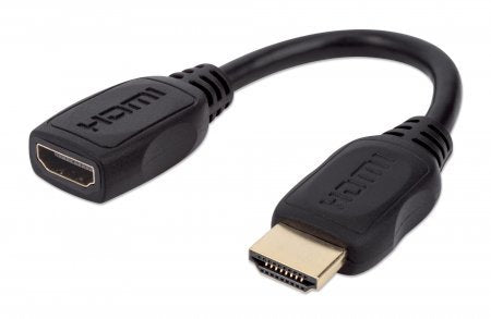 EAN 0766623354523 - Manhattan 354523 cambiador de género para cable HDMI 19-pin Negro imagen 1