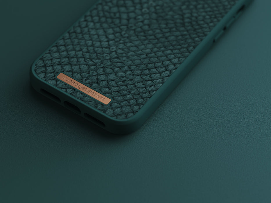 EAN 8720574620856 - Njord byELEMENTS Salmon Leather Magsafe funda para teléfono móvil 17 cm (6.7") Verde imagen 18