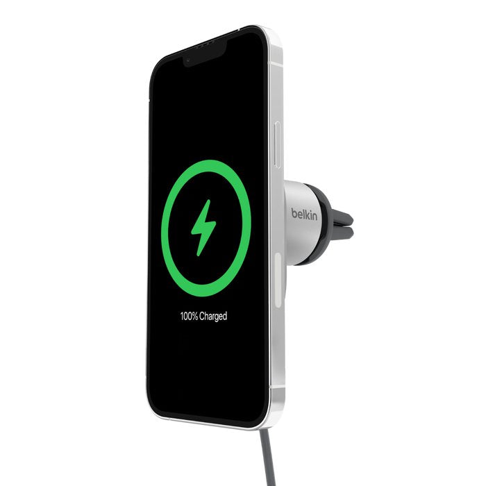 EAN 0745883870653 - Belkin BoostCharge Pro Smartphone Plata, Blanco USB Cargador inalámbrico Carga rápida Auto imagen 4