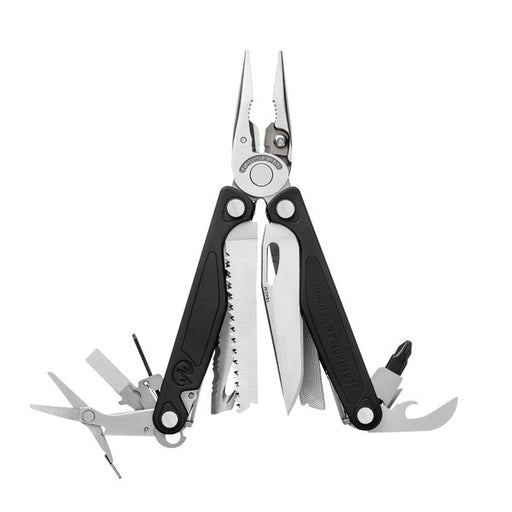 EAN 0037447000607 - Leatherman Charge+ alicate multiherramienta para bolsillo 19 herramientas Negro, Acero inoxidable imagen 1