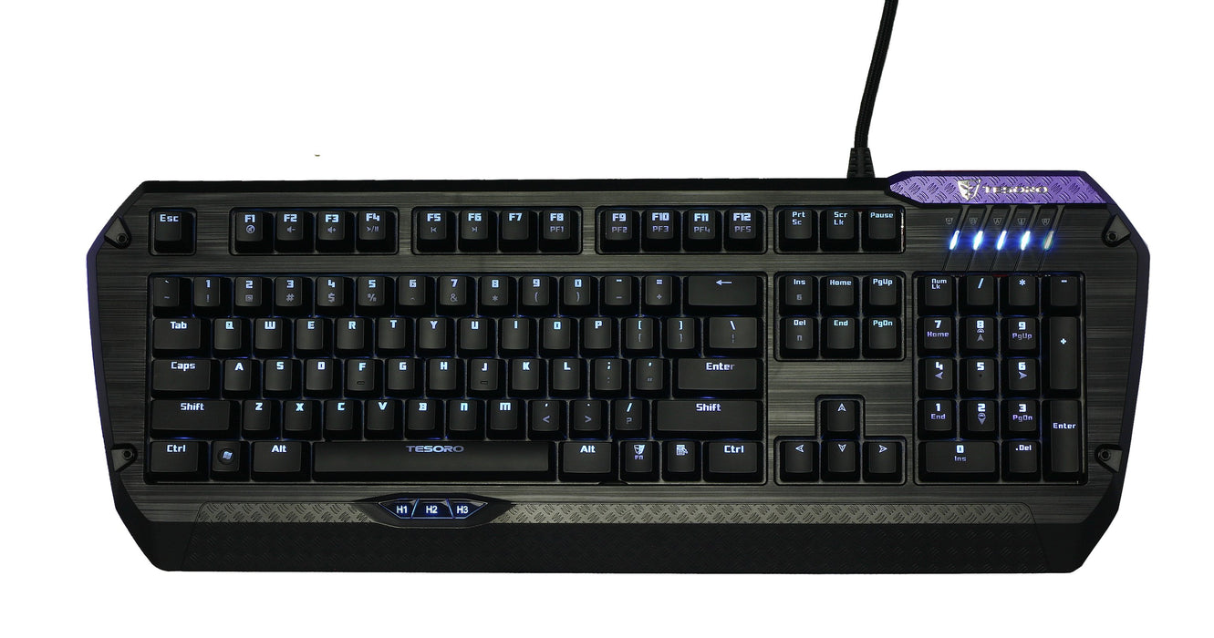 EAN 0609132867323 - Tesoro Lobera teclado Juego USB AZERTY Negro imagen 10