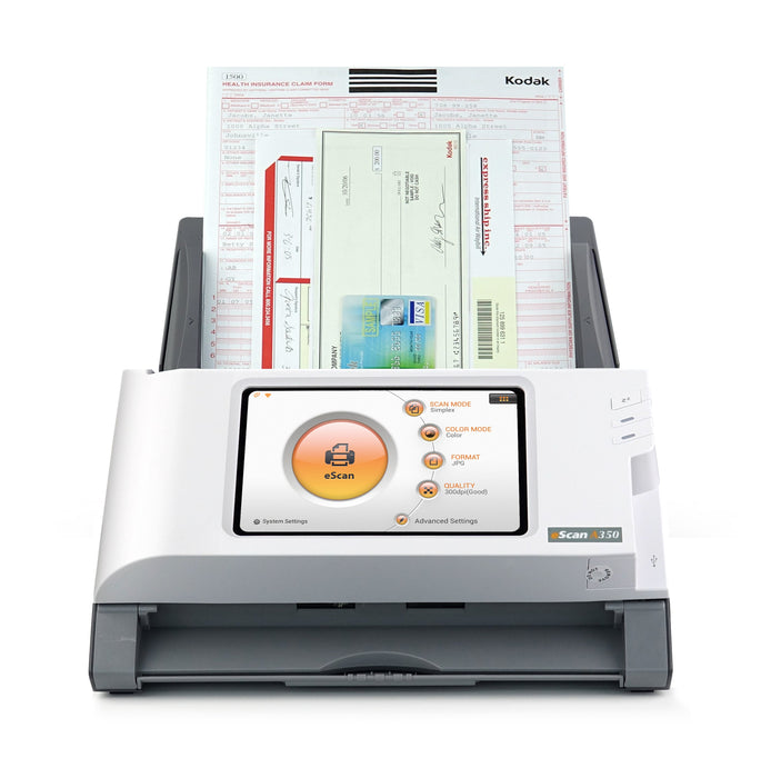 EAN 4042485637780 - Plustek eScan A350 Essential Escáner con alimentador automático de documentos (ADF) 600 x 600 DPI A4 Negr imagen 4