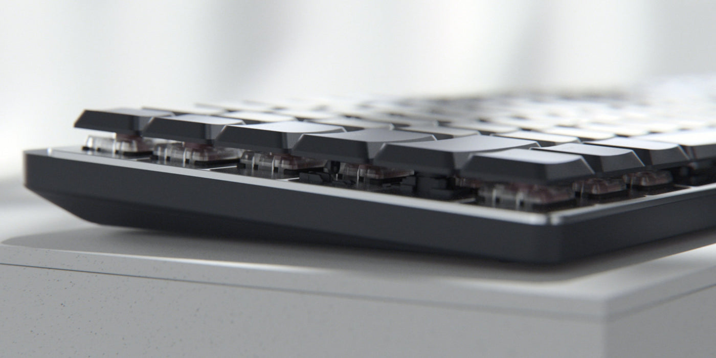 EAN 5099206103368 - Logitech 920-010837 teclado Oficina Bluetooth QWERTY Internacional de EE.UU. Grafito, Gris imagen 1