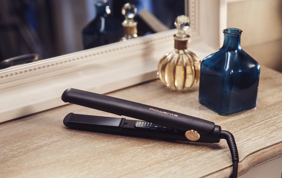 EAN 3121040071861 - Rowenta Ultimate Experience SF8210 Plancha de pelo Caliente Negro, Cobre 2,7 m imagen 2