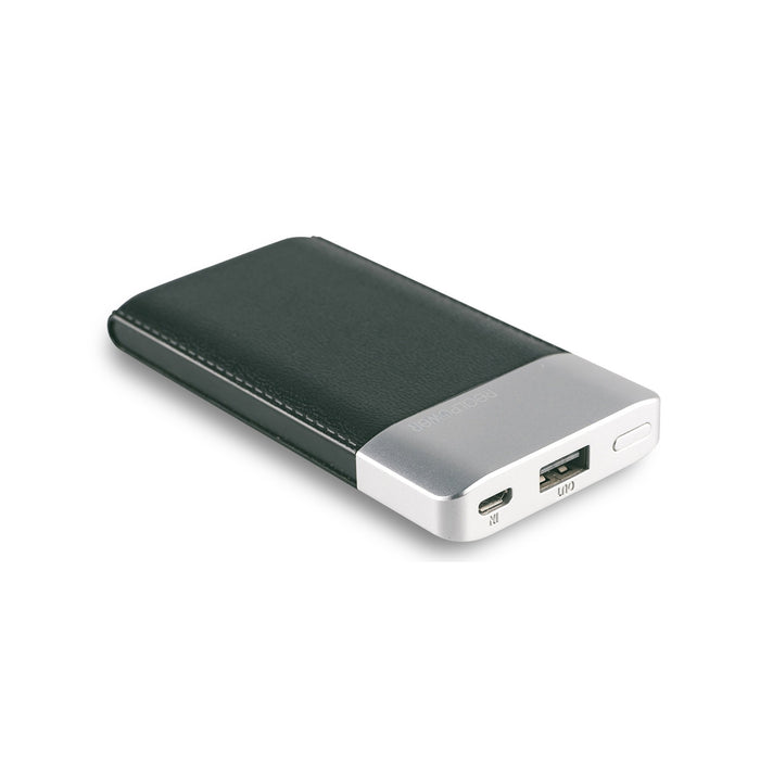 EAN 4040895005809 - RealPower PB-4000 Fashion Polímero de litio 4000 mAh Negro, Plata imagen 1
