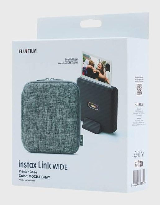 EAN 8720094753355 - Fujifilm 70100162647 accesorio para impresora portátil Estuche protector Gris 1 pieza(s) instax Link WIDE imagen 3