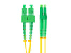 EAN 5901969433142 - Lanberg FO-SALA-SD11-0020-YE Cable de fibra óptica e InfiniBand 2 m SC LC Amarillo imagen 1