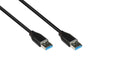 EAN 4014619554683 - Alcasa 2831-AA005S cable USB USB 3.2 Gen 2 (3.1 Gen 2) 0,5 m USB A Negro imagen 1