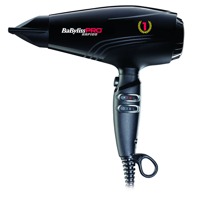 EAN 3030050116472 - BaByliss RAPIDO DRYER secador 2200 W Negro imagen 1