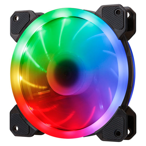 EAN 8436545692950 - Hiditec N5-ARGB Carcasa del ordenador Ventilador 12 cm Negro imagen 1