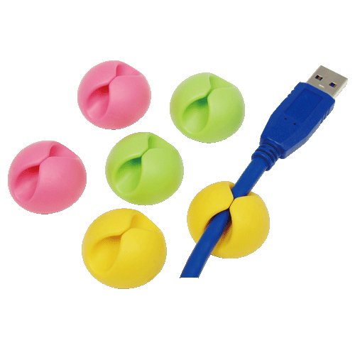 EAN 4052792008241 - LogiLink KAB0010 abrazadera para cable Verde, Rosa, Amarillo imagen 1