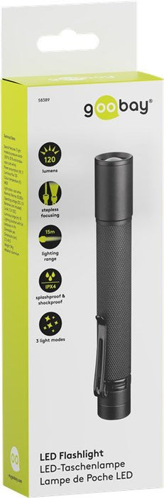 EAN 4040849583896 - Goobay 58389 linterna Negro Linterna de mano LED imagen 4