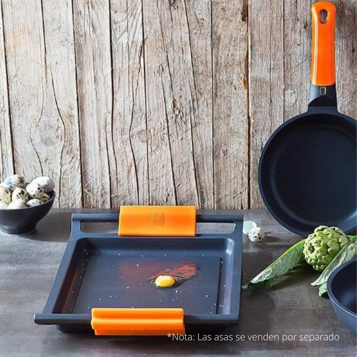 EAN 8411796081319 - BRA Efficient A271535 cacerola Sartén parrilla Rectangular imagen 5