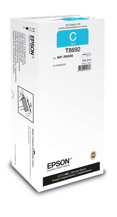 EAN 8715946542898 - Epson T8692 cartucho de tinta 1 pieza(s) Original Cian imagen 1