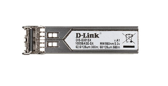 EAN 0790069437694 - D-Link DIS‑S301SX red modulo transceptor Fibra óptica 1000 Mbit/s mini-GBIC imagen 2