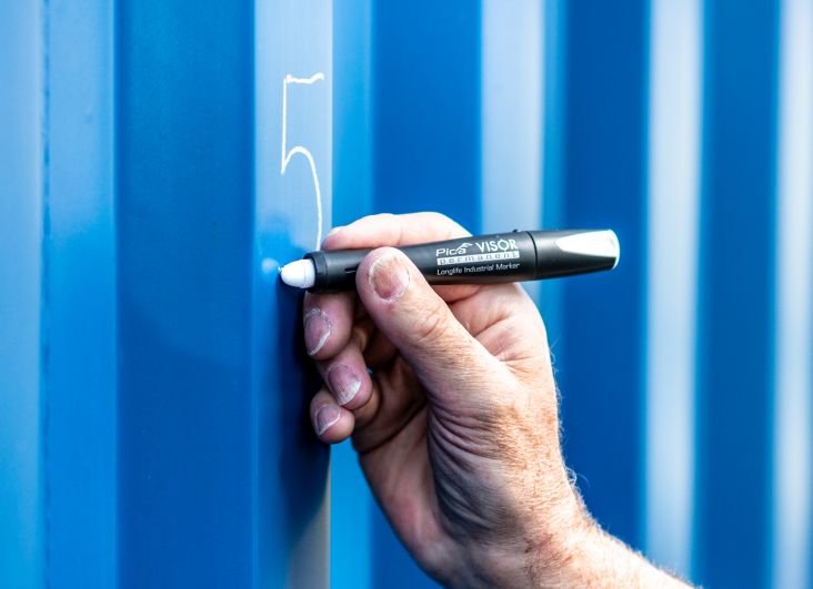 EAN 4260056153556 - Pica-Marker Visor marcador permanente Blanco 5 pieza(s) imagen 6