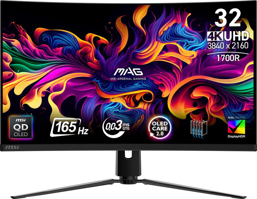 EAN 4711377250634 - MSI MAG 321CUP QD-OLED pantalla para PC 80 cm (31.5") 3840 x 2160 Pixeles 4K Ultra HD Negro imagen 2