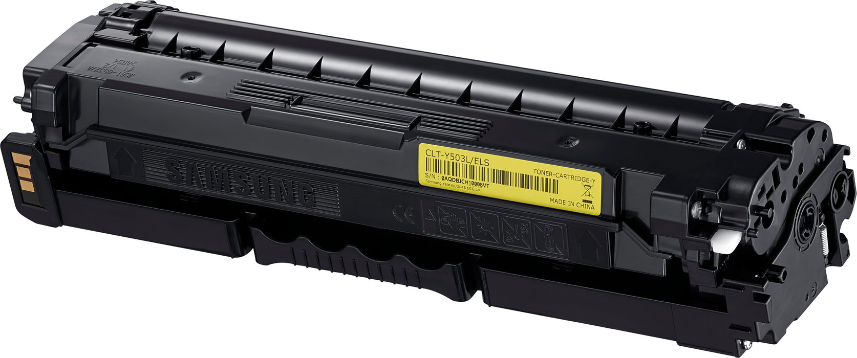 EAN 191628447008 - Samsung CLT-Y503L High-Yield Yellow Original Toner Cartridge cartucho de tóner 1 pieza(s) imagen 2